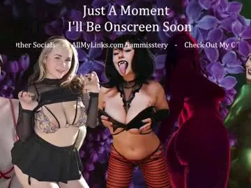 Freechat iammisstery on Chaturbate