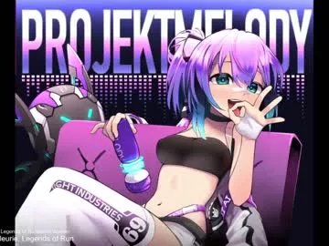 Freechat projektmelody on Chaturbate